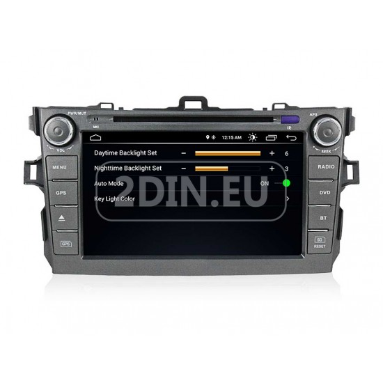 TOYOTA Corolla - МУЛТИМЕДИЯ / Навигация Android DVD + DSP + CarPlay